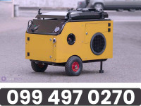 MOBILNI KOMPRESOR ZA UPUHIVANJE OPTIKE 150KG 14 BARA MOTOR B&S 17,2 kW