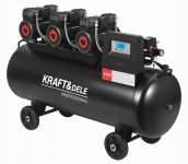 Tihi kompresor 200L, 3x2200 W, bezuljni