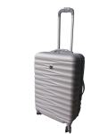 Srebrni mali putni kofer ABS 56x39x20 cm