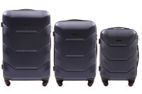 WINGS 147 set 3 kofera (l, m, s) plavi