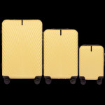Wings set od tri kofera od ABS materijala veličine L M XS sladoled