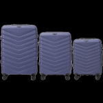 Wings set od tri kofera od polipropilena plavi