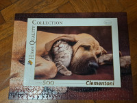 CLEMENTONI PUZZLE PAS I MAČKA 500 KOMADA