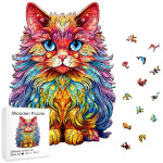 Drveni puzzle - Perzijska mačka ⭐⭐NOVO⭐⭐