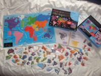 Moj prvi atlas svijeta- edukativna igra (magneti)