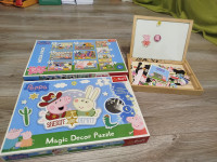 Peppa Pig puzzle + magneti set