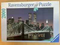 Puzzle 2000 komada Ravensburger - Brooklyn Bridge and Manhattan