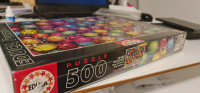 Puzzle 500 kom educa, NOVO!