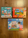 Puzzle magnetske i obične Set 3+