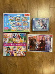 Puzzle Set 4+, Set Frozen, Disney princeze, Peppa pig