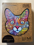 Unidragon wooden puzzle "Impressive Cat"