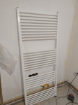 radiator ljestve kupaonski 180 x 75 cm bijeli za ručnike preveliki bio
