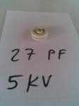 27 PF  5000 V  BLOK KONDENZATOR