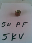 50 PF 5000 V  BLOK KONDENZATOR
