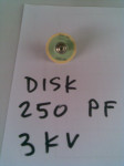 250 PF 3KV KERAMIČKI DISK KONDENZATOR