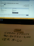 CODAN EPROM , 90-20550-200 VER 5-60 c CODAN