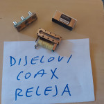 DIJELOVI KOAKSIJALOG RELEJA 360-11891-1017  26VDC