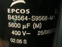 KONDENZATORI  EPCOS 5600MF/400VDC4700MF/425V NIPON 4700MF/450V(OSIJEK)