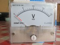 INSTRUMENT VOLTMETAR ILI AMPERMETAR  ANALOGNI UGRADNI (OSIJEK)