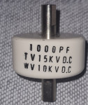 keramički kondenzator od 1000 pF, 15kV