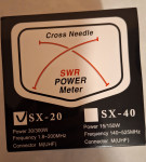 Swr pover metar 1.8-200mhz .aximum 300wati