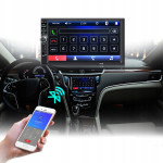 12-24V 2DIN LCD touch auto radio 4x45W USB Bluetooth