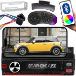 12V 1DIN mobilni auto radio 4x50W MP3 2x USB Bluetooth