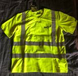 Komplet radna majica i hlače visoke vidljivosti (high visibility)