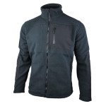 Flis vesta NORTH TECH sivo-crna , Vel. S-3XL