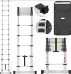 Aluminijske teleskopske ljestve, 440 cm