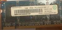 1GB  PC2- 6400 SODIMM