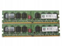 2x2GB(4GB) KINGMAX KLDE88F-B8KB5 FHES DDR2-800 DIMM