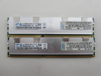 2x16GB(32GB) SAMSUNG 4Rx4 PC3L-8500R M393B2K70CM0-YF8 ECC DIMM