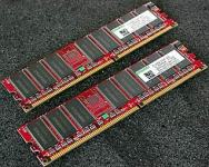 2x1GB(2GB) KINGMAX MPXD42F-D8KT4R PNAS DDR-400 DIMM