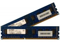 2x2GB(4GB) ELPIDA PC3-10600 1333mhz DDR3 DIMM