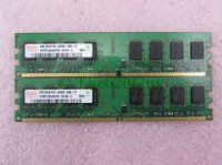 2x2GB(4GB) HYNIX HYMP125U64CP8-S6 PC2-6400 800mhz DDR2 DIMM