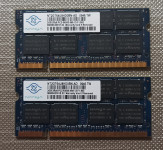 2x2GB-800MHz DDR2-800 PC2-6400S, 200p SODIMM, 1.8v (HP6730b)