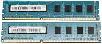 2x4GB(8GB) RAMAXEL RMR5040ED58E9W-1600 DDR3  DIMM