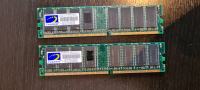2x512 MB RAM TwinMOS PC3200 CL3 512 MB DDR-DIMM, M2SAJ16A-ED