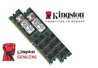 2x512MB(1G)Kingston KVR400x64C25/512 2.6V DDR DIMM