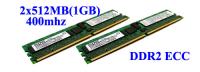 2x512MB(1GB) IBM FRU: 39M5817 400mhz DDR2 ECC DIMM