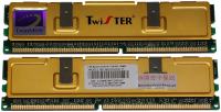 2x512MB(1GB)TWINMOS TWISTER  M2GDJ16A-TT PC3200 400mhz DDR DIMM