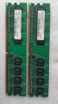 2x512MB DDR2 desktop RAM Aeneon PC2-5300, CL5@667MHz, Unbuff., Non-ECC