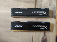 32 GB RAM DDR4 3200 mhz, Fury HyperX (16gb x2)