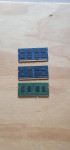 3x 2GB DDR3 SO-DIMM 1333Mhz memorija