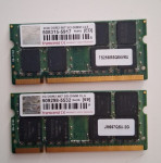 4 GB DDR 2  667 SO- DIMM CL5 RAM memorija za laptop