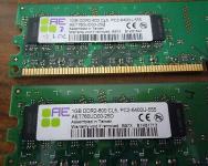 4x1GB(4GB) AENEON DDR2-800 CL5 PC2-6400 800mhz DIMM