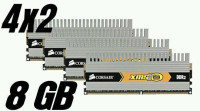 4x2GB(8GB) CORSAIR CM2X2048-6400C5DHX  800mhz DDR2 DIMM