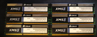 6 x Corsair XMS3 2GB DDR3-1600 RAM (12GB)