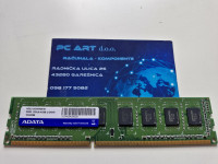 ADATA 4GB DDR3, PC3 10600, 1333 MHz - Račun / R1 / Jamstvo